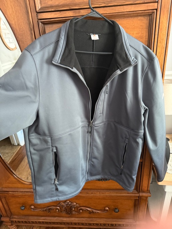 Ozark Trail Other - Ozark Trail Men's Slate Gray Full-Zip Performance Softshell Jacket